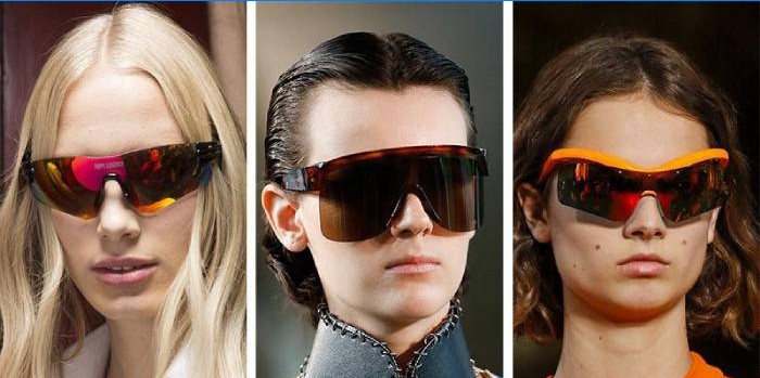 Modèles de lunettes aux accents sportifs
