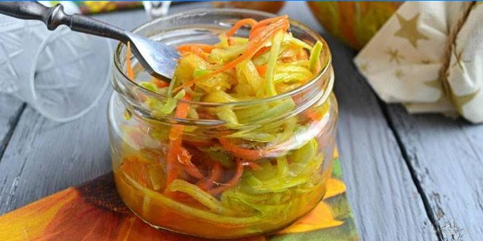 Salade coréenne