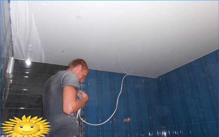 Socle de plafond pour plafond tendu ou insert PVC: choix de la technique d'installation