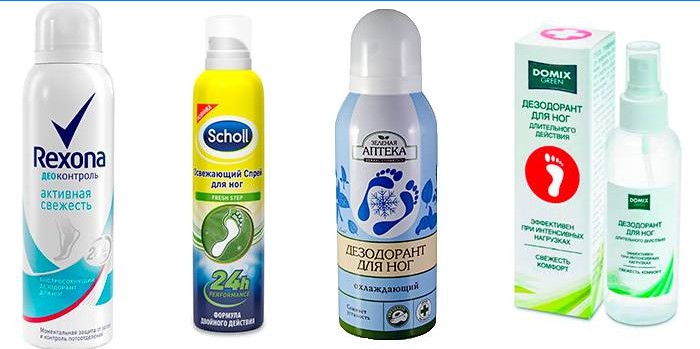 Antisudorifiques pour les jambes