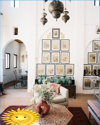 Style marocain dans la décoration intérieure