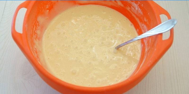 Pâte à la crème sure