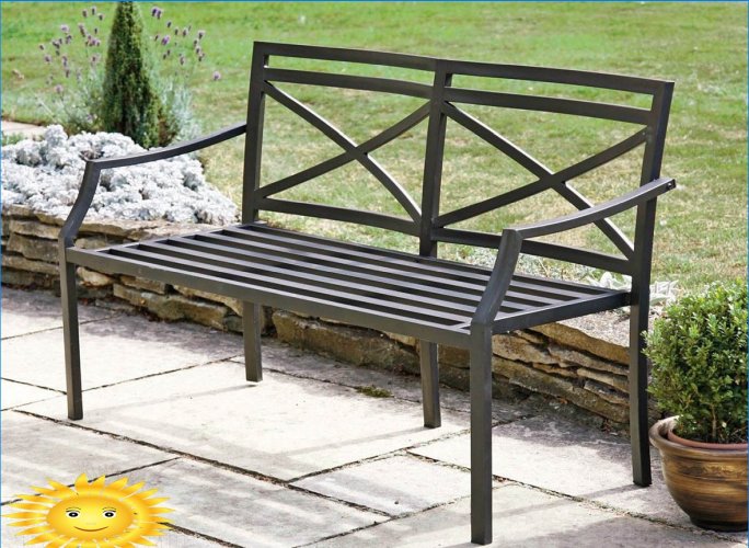 Banc de tube profilé