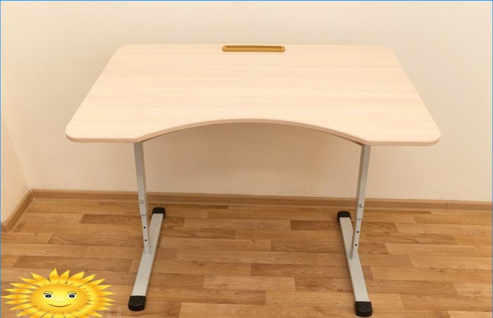 Utilisation d'un tuyau profilé dans le cadre d'un bureau d'école