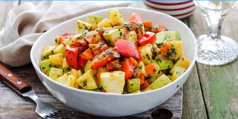 Avec des légumes