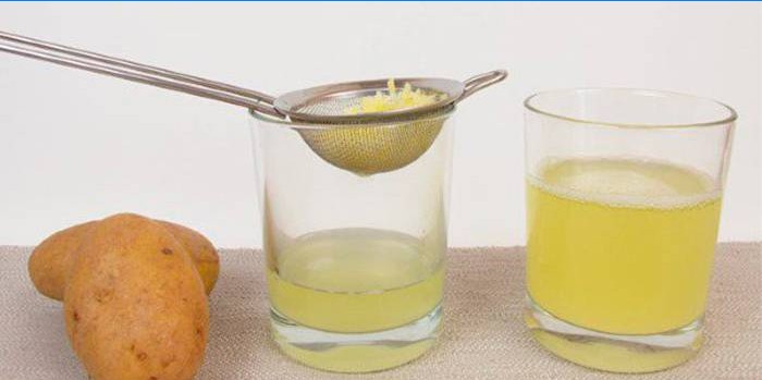 Jus de pomme de terre