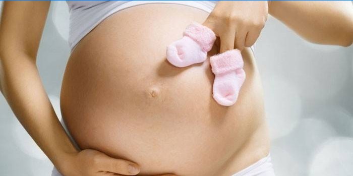 Fille enceinte