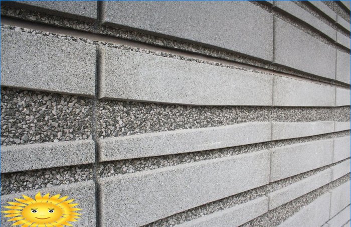 Béton architectural: types, portée, exemples de photos