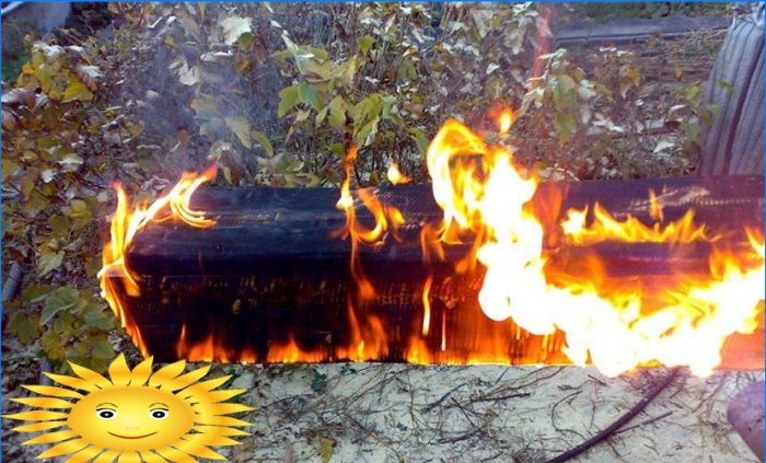 Bois brûlé pour la décoration: avantages et bricolage