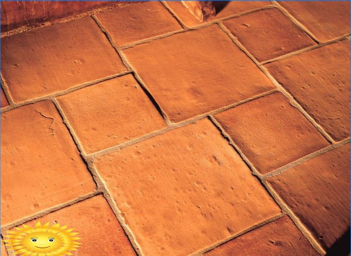 Carreaux de terre cuite: caractéristiques du matériau et utilisation