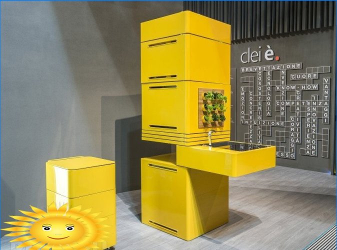 Choisir une kitchenette modulable. Astuces, caractéristiques, fonctionnalités