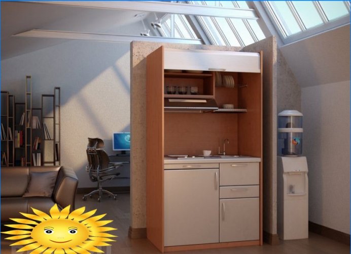 Choisir une kitchenette modulable. Astuces, caractéristiques, fonctionnalités