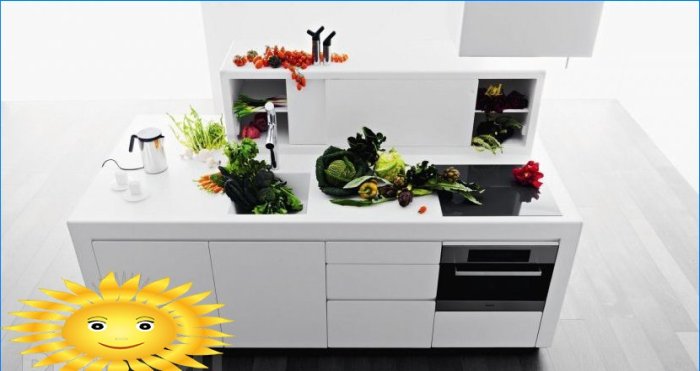 Choisir une kitchenette modulable. Astuces, caractéristiques, fonctionnalités