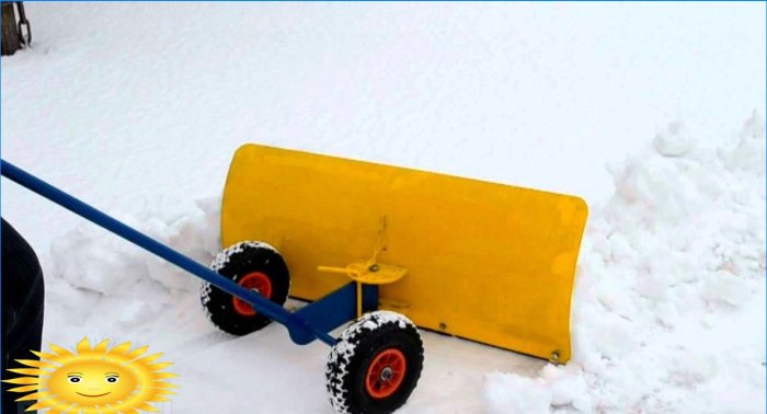 Comment fabriquer une pelle ou un grattoir à neige