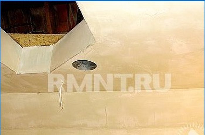 Mastic fin