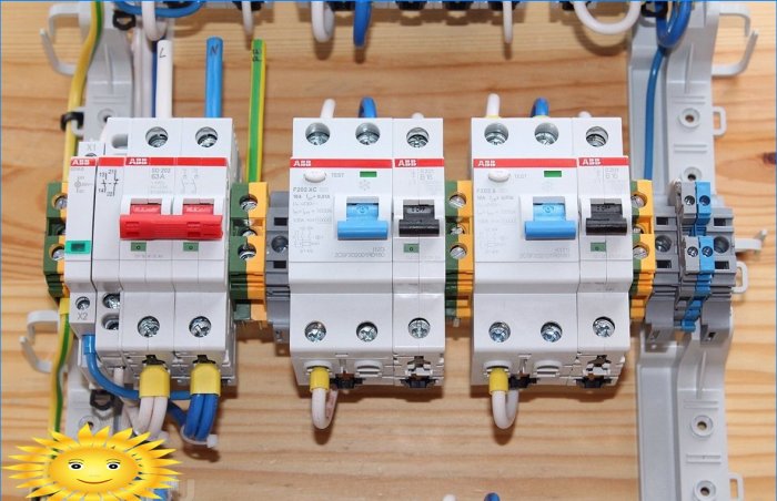 Assemblage d'un panneau électrique pour un appartement
