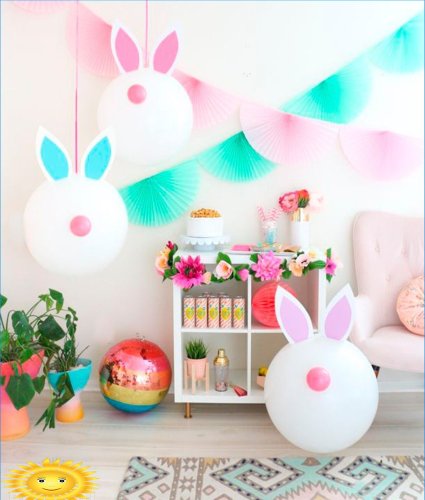 Décor de Pâques bricolage