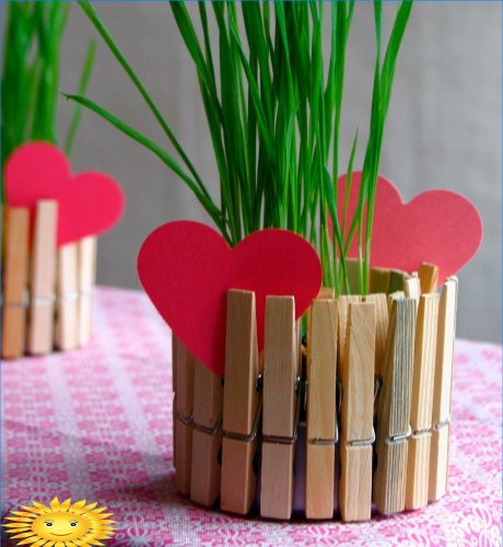 Décor de pot de fleur bricolage