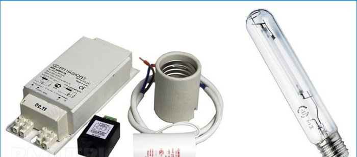 Lampe HPS avec appareillage