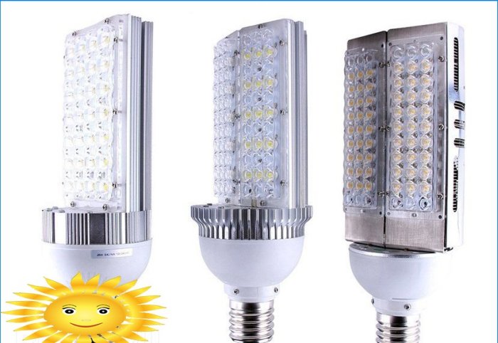 Lampadaires LED