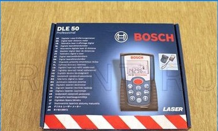 Télémètre laser Bosch DLE 50 Professional - boîte