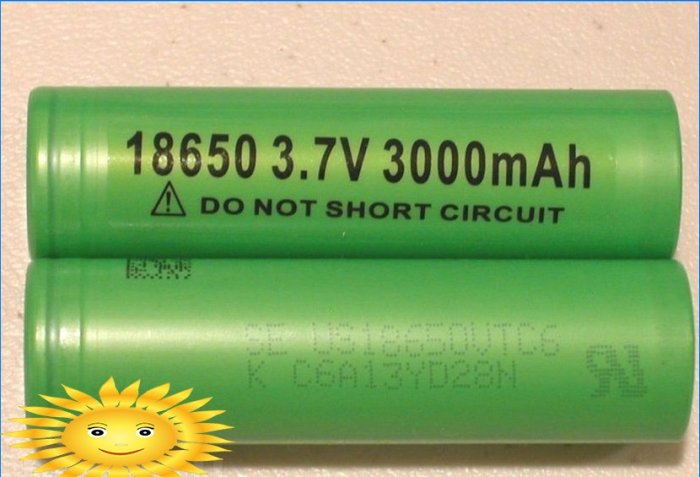 18650 cellules