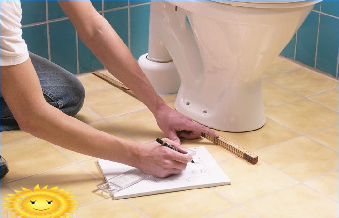 Réparation de la salle de bain et des toilettes: erreurs typiques