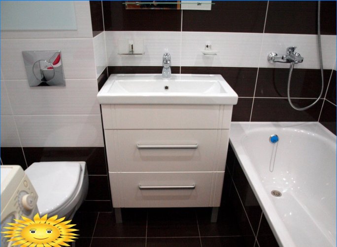 Réparation de la salle de bain et des toilettes: erreurs typiques