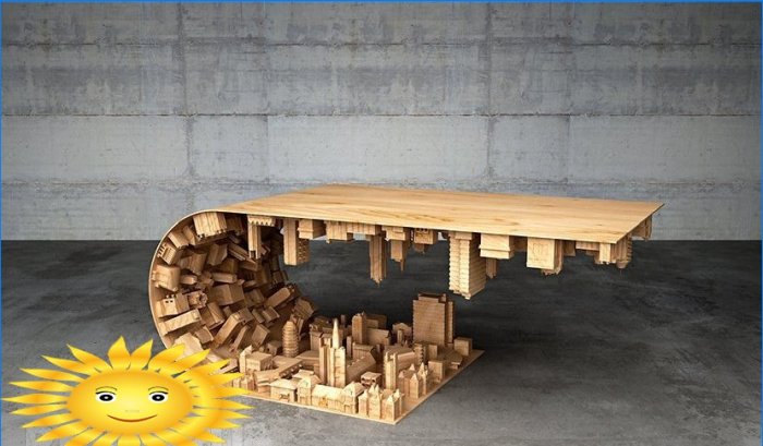 Tables en bois étonnantes