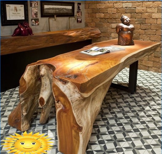 Tables en bois étonnantes