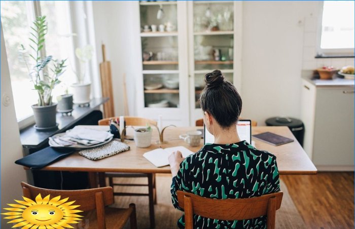 Bureau à domicile pour la période de quarantaine