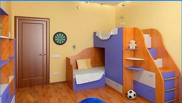 Choisir des portes pour une chambre d'enfants