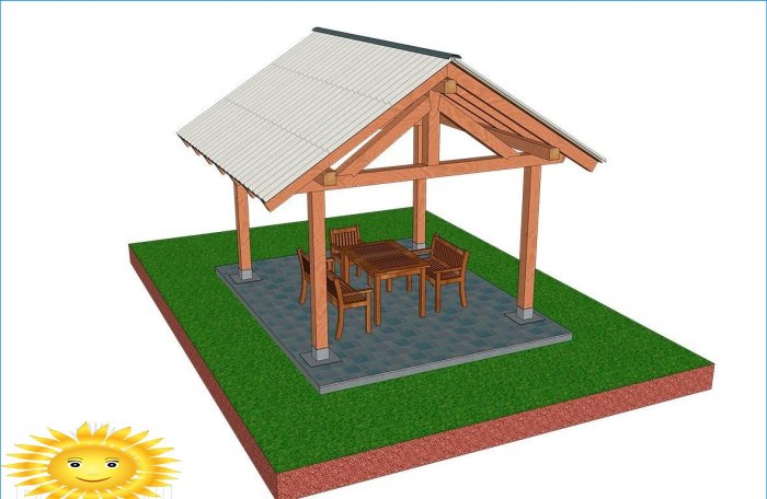 Comment construire un gazebo en bois de vos propres mains