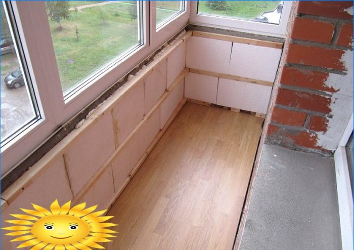 Comment faire un plancher de balcon