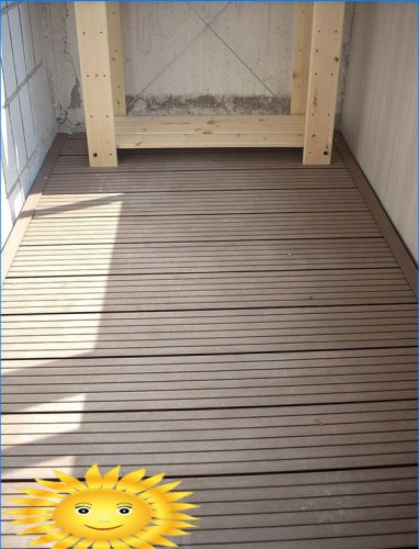 Comment faire un plancher de balcon