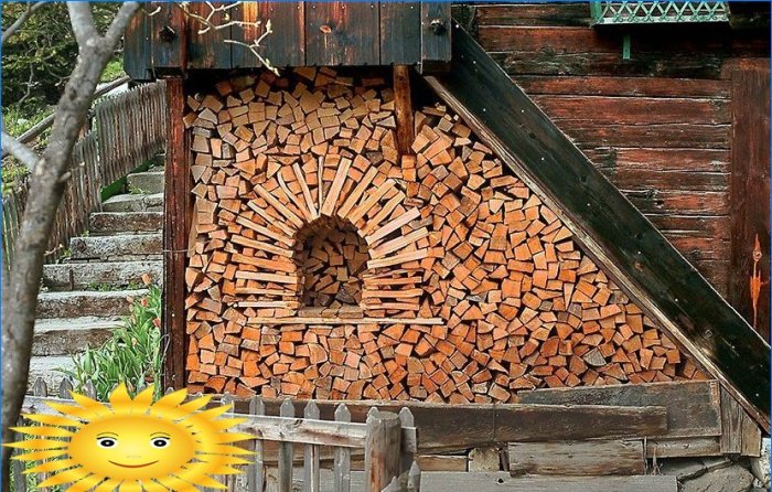 Poêle à bois élégant