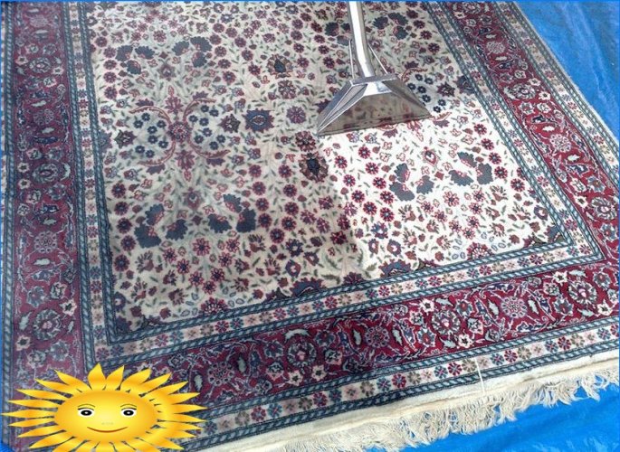 Comment nettoyer votre tapis à la maison