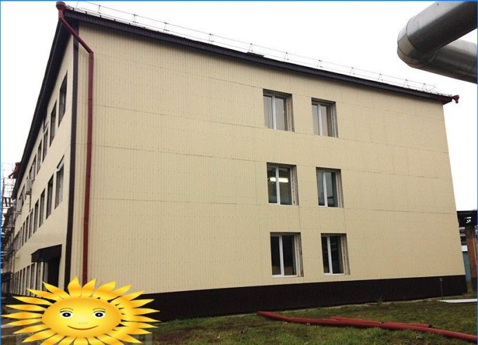 Façade ventilée en métal