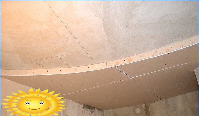 Plafond en placoplâtre