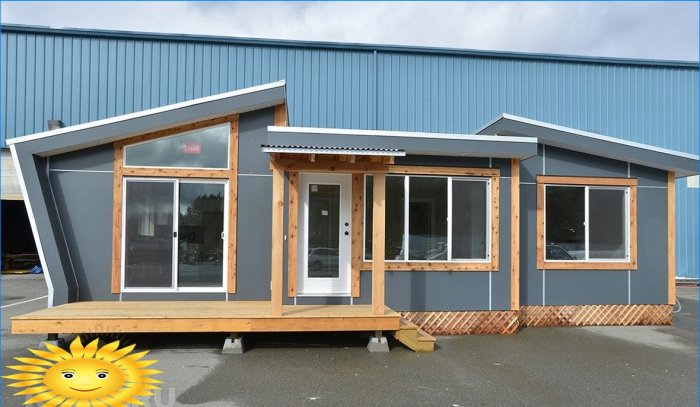 Maisons préfabriquées: une direction particulière dans la construction de logements