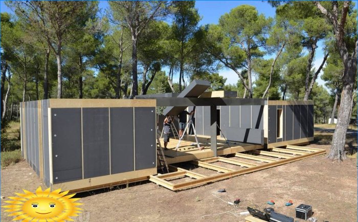 Maisons préfabriquées: une direction particulière dans la construction de logements