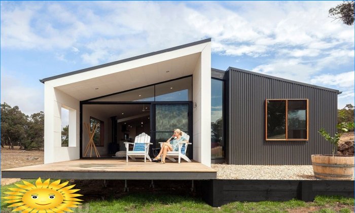 Maisons préfabriquées: une direction particulière dans la construction de logements