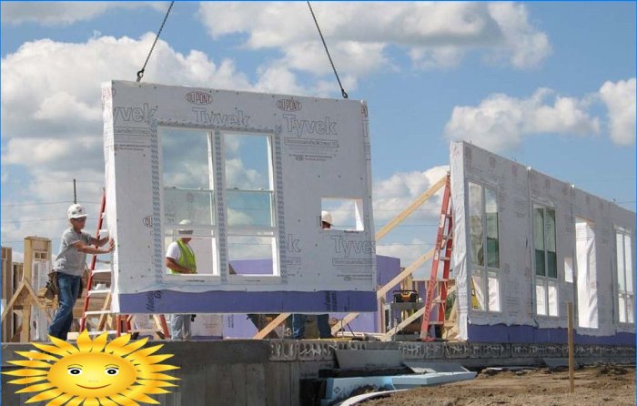 Maisons préfabriquées: une direction particulière dans la construction de logements