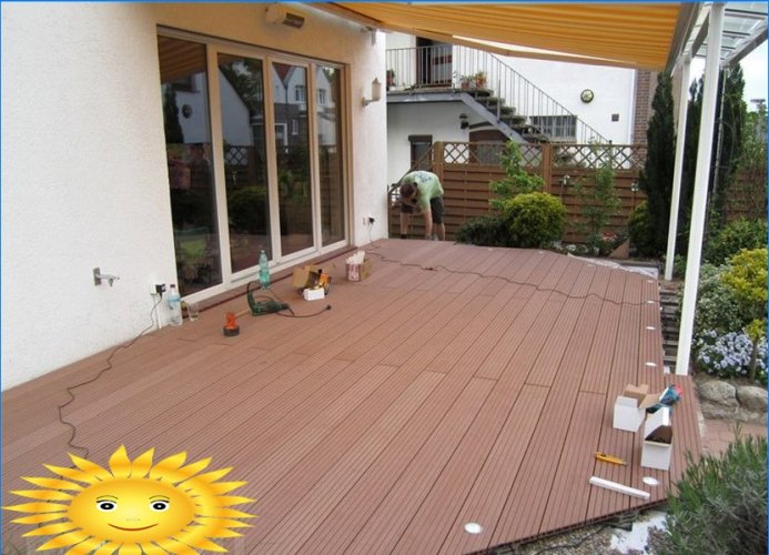 Planche de terrasse WPC: installation de terrasse à faire soi-même