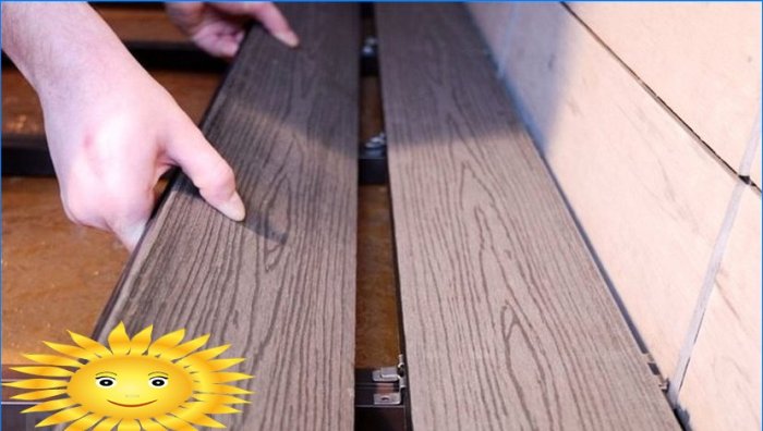 Installation de terrasses