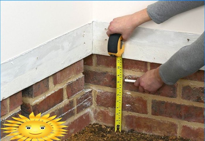Planchers à faire soi-même dans la maison au rez-de-chaussée
