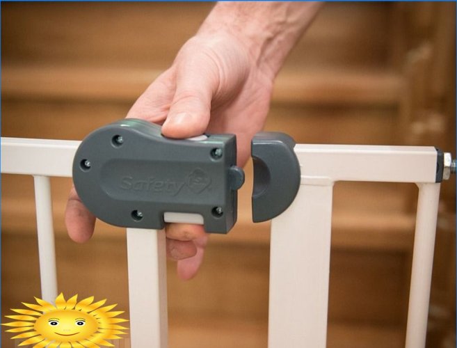 Protection des escaliers contre les enfants