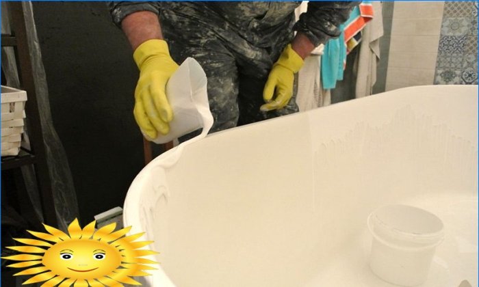Réparation de bain acrylique DIY
