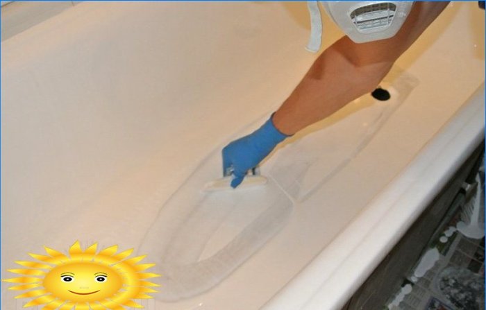 Réparation de bain acrylique DIY