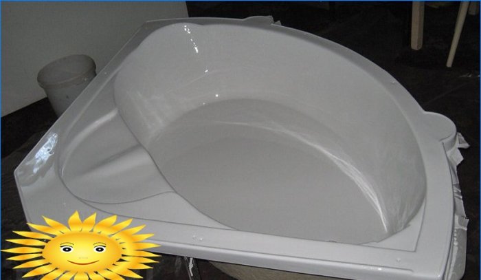 Réparation de bain acrylique DIY